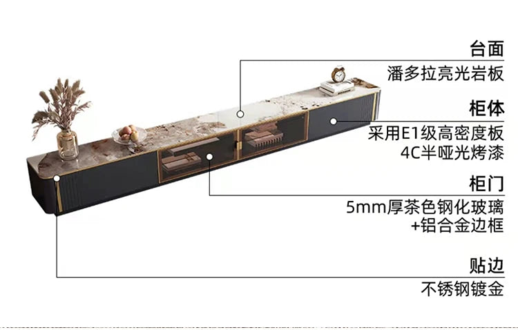 Sculptural Marble Coffee Table - European Glam