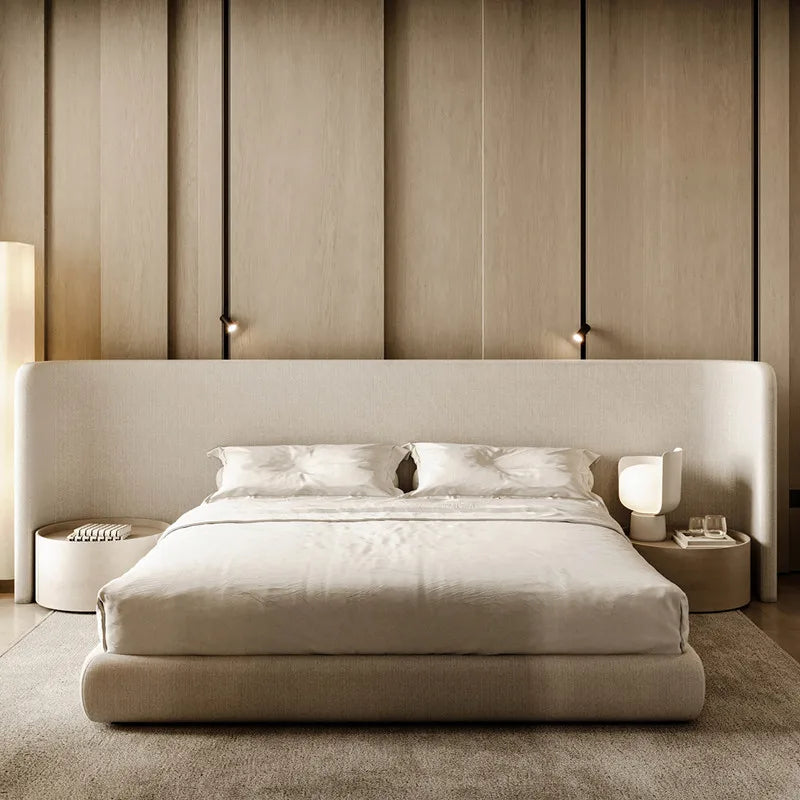 Ornament Storage Bed - Solid Wood Frame