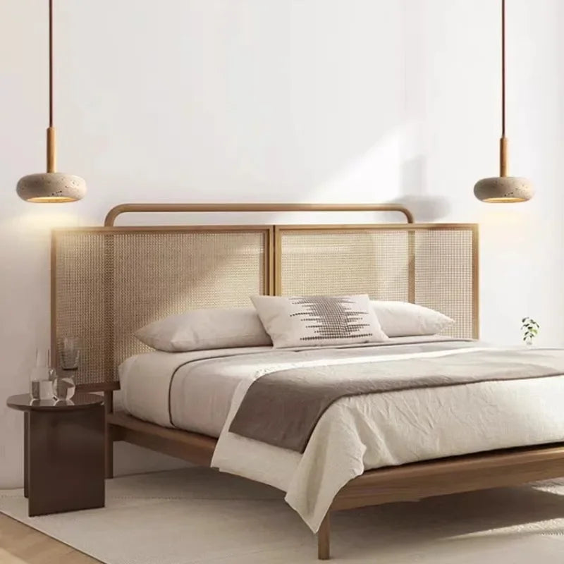 Wabi-sabi Chandelier Nordic Yellow Travertine Bedside  Retro Flying Saucer Restaurant Bar Stone LED — close-up detail
