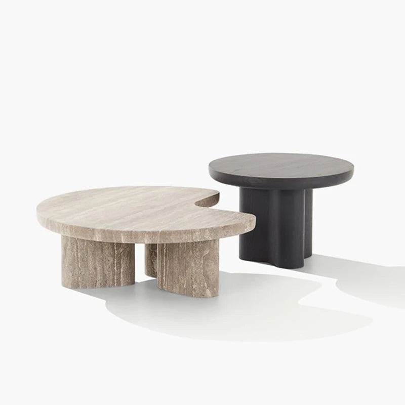 Wabi-Sabi Side Table - Italian Minimalist