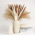 Natural Pampas & Rabbit Tail Grass Bouquet — Boho Table Decor