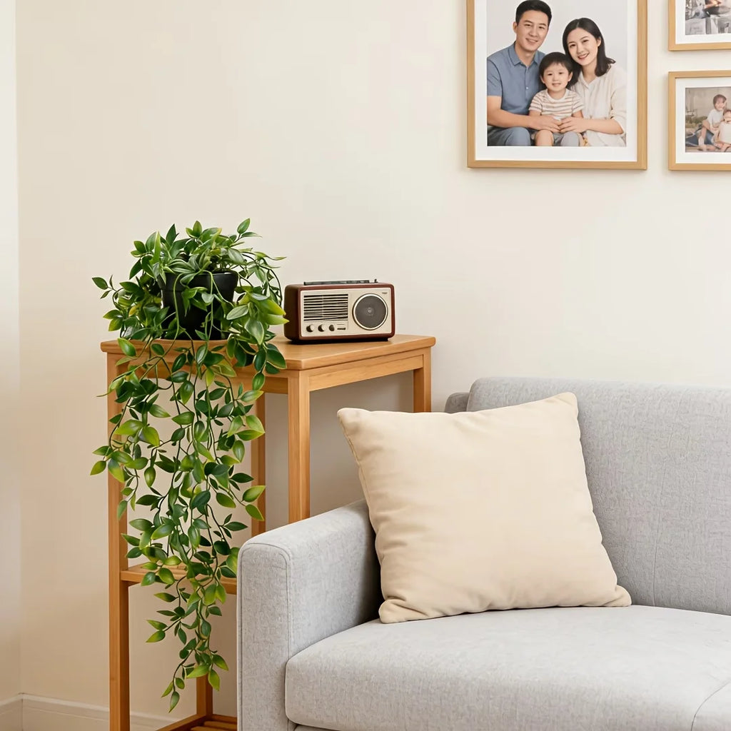 Artificial Mandala Fake Vine Wall Decor for Living Room Office Bathroom Wedding Party Garden Spring Decor Without Pot — image 14