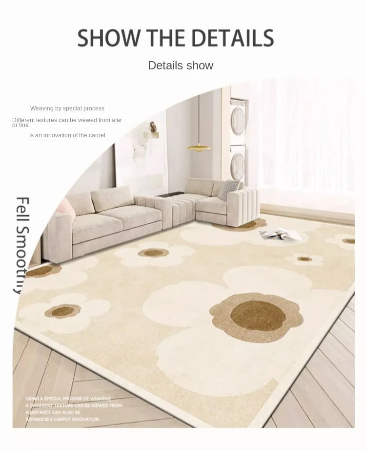 Luxury Full-Spread Area Rug — Bedroom & Balcony