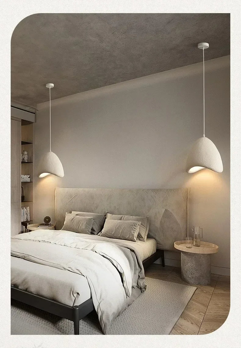 Japanese Wabi-Sabi Pendant Light — Nordic Dining Room Lamp