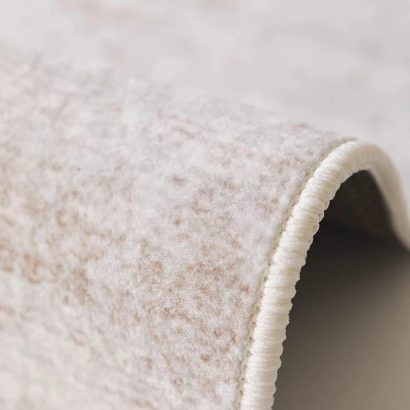 Italian Minimalist Plush Area Rug — Light Luxury — lifestyle view
