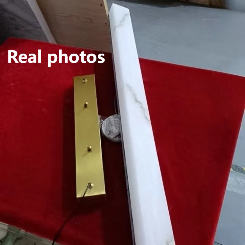 Nordic Long Line Pendant Lamp Luxury Led Pendant Light Dining Table Areas Chandelier  Suspension Luminaire Room Decor — alternate angle