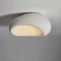 Sculptural wabi-sabi ceiling light with organic modern pendant design
