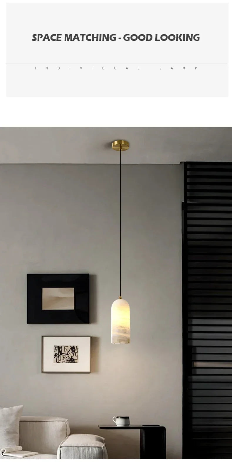 Minimalist Marble Pendant Light E14 Indoor Bedside Lamp Nordic Bar Counter Pandant Lights LED Dining Room Home Decor Chandelier — image 18