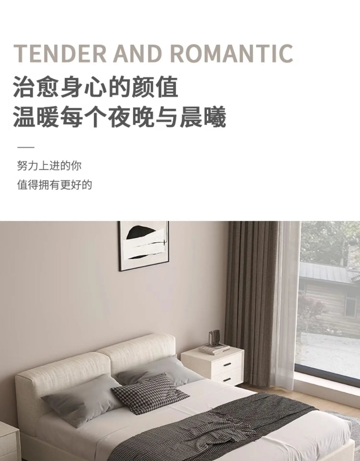 Storage Platform Bed - European Modern