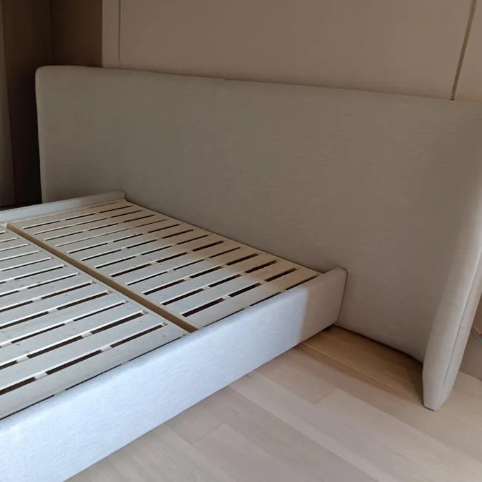 Ornament Storage Bed - Solid Wood Frame