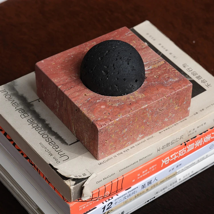 Natural Stone Diffuser — Marble Base, 3 Finishes