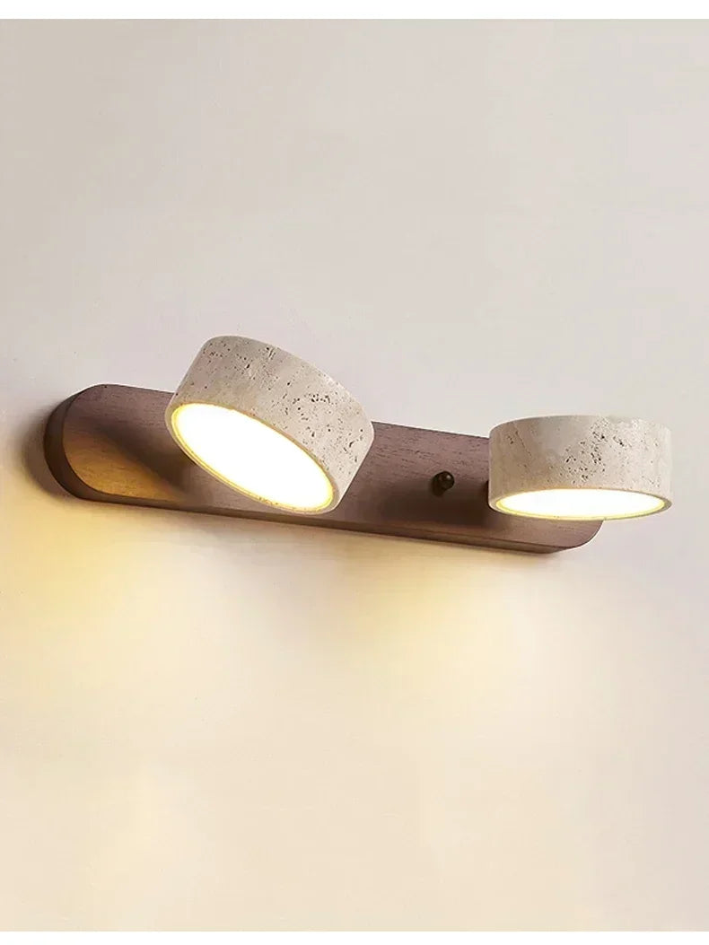 Rotatable Limestone LED Wall Lamp
