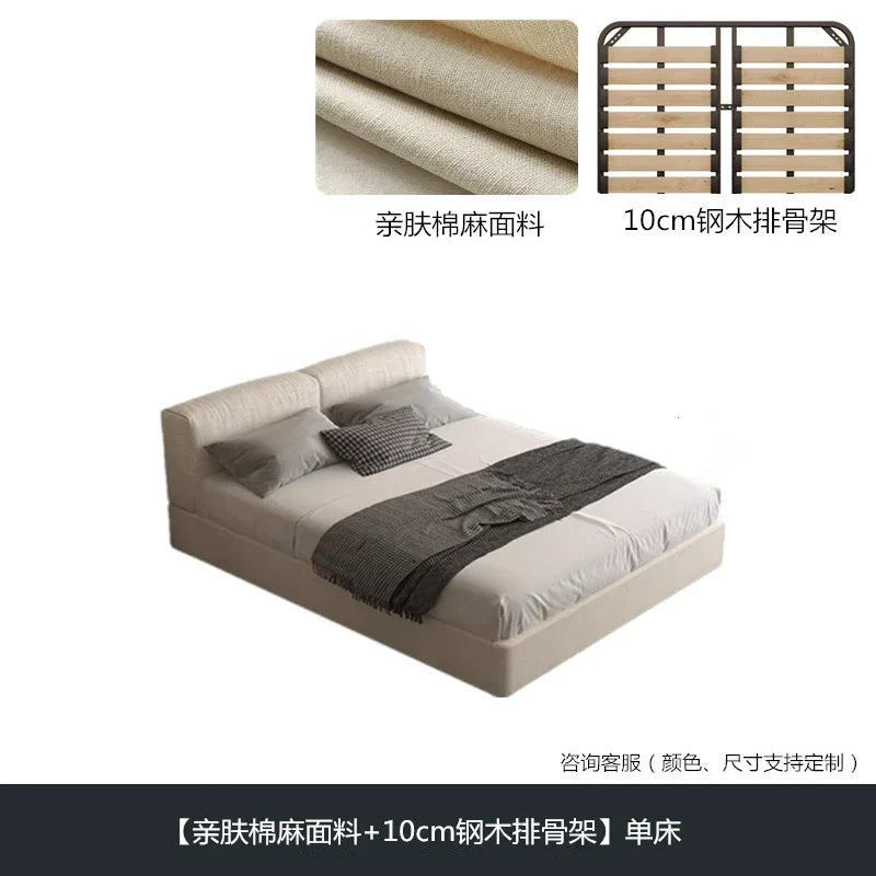 Storage Platform Bed - European Modern