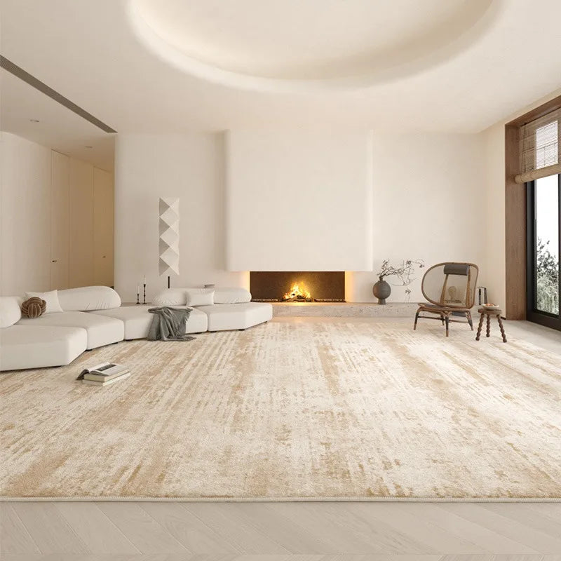 Modern Light Luxury Washed Area Rug — Wipeable