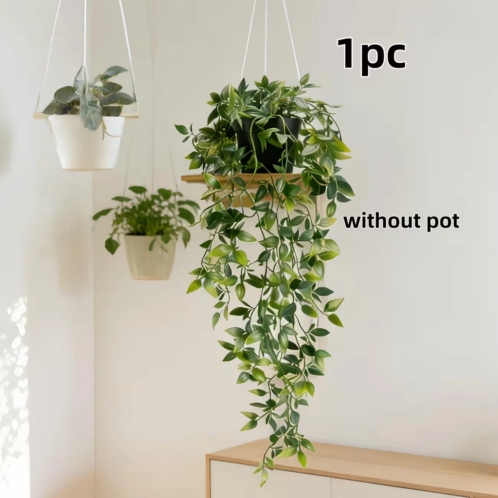 Artificial Mandala Fake Vine Wall Decor for Living Room Office Bathroom Wedding Party Garden Spring Decor Without Pot — image 17