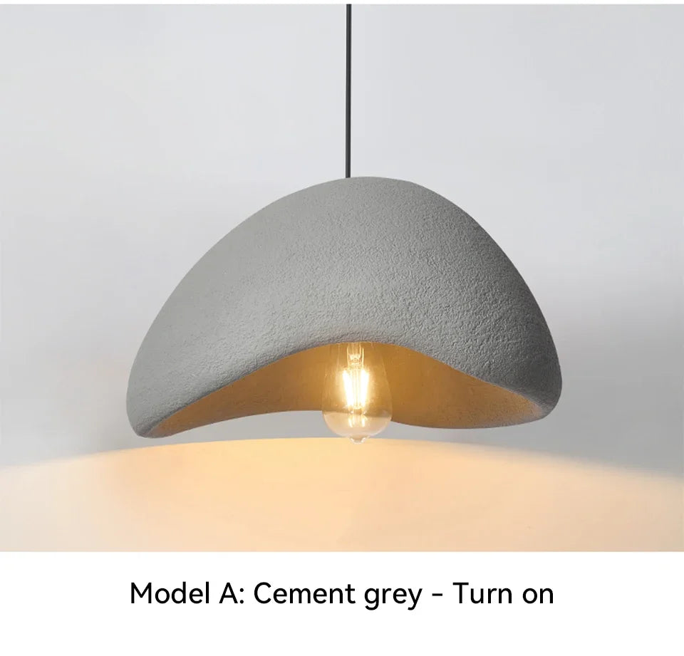 Designer Wabi-sabi Style Chandelier Cream Style Clothing Store Model Room  Restaurant Hotel Loft Villa Shop Lamp — image 21