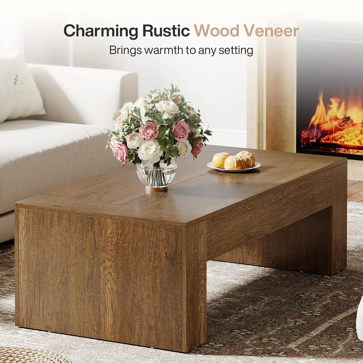 Farmhouse Coffee Table — 51"