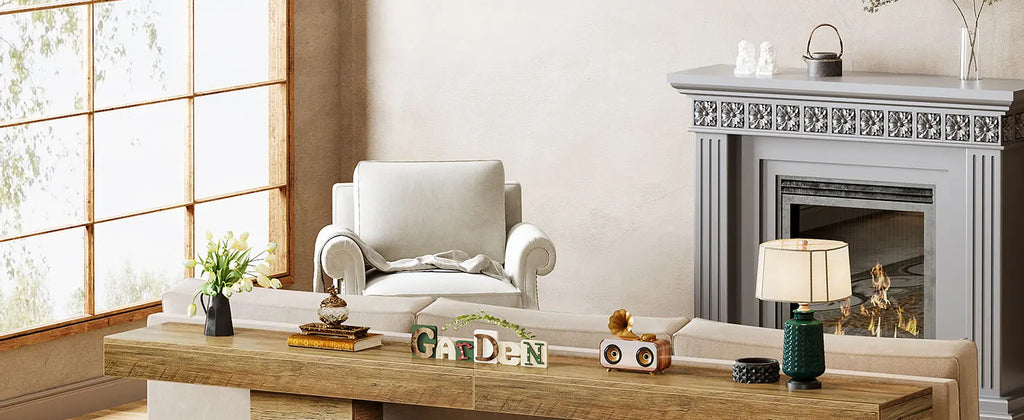 Tribesigns 42.5" Farmhouse Console Table — Entryway Accent Table