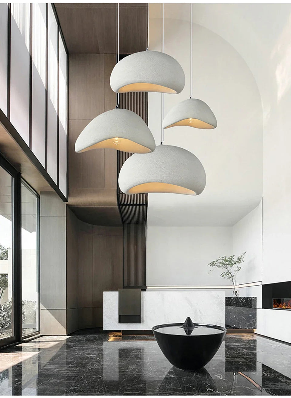 Designer Wabi-sabi Style Chandelier Cream Style Clothing Store Model Room  Restaurant Hotel Loft Villa Shop Lamp — image 16