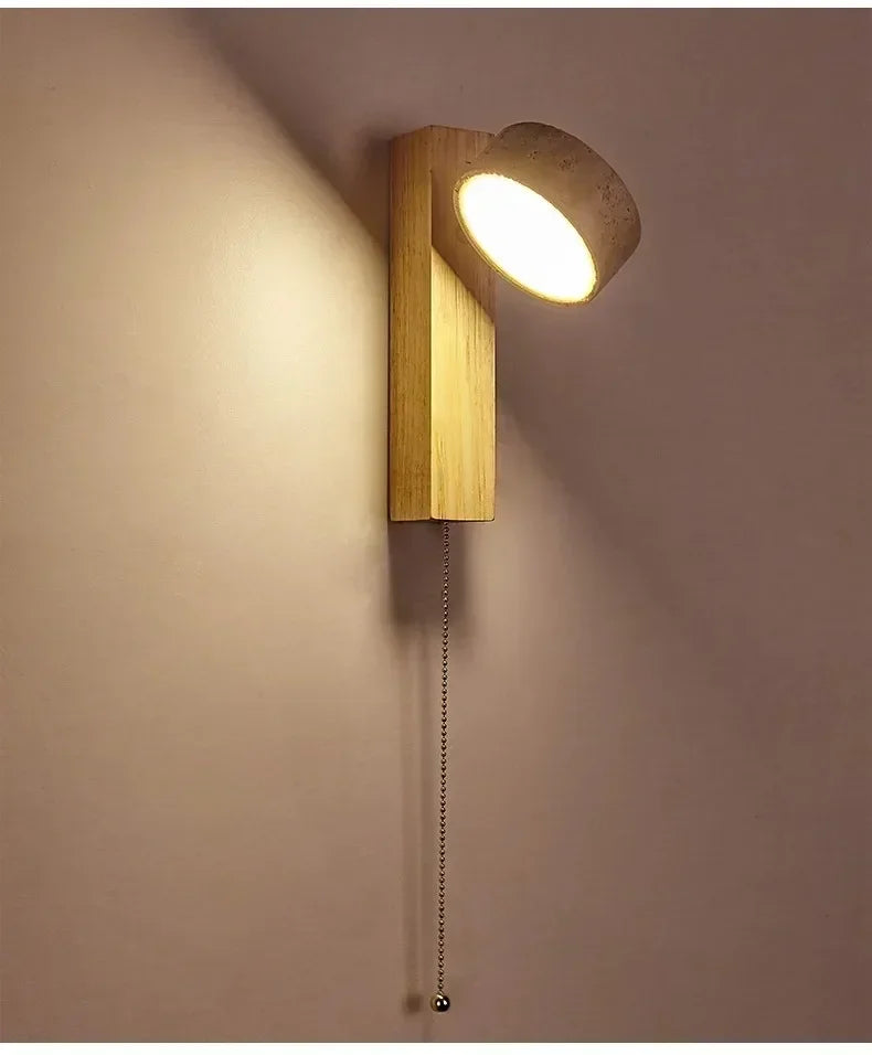 Rotatable Limestone LED Wall Lamp