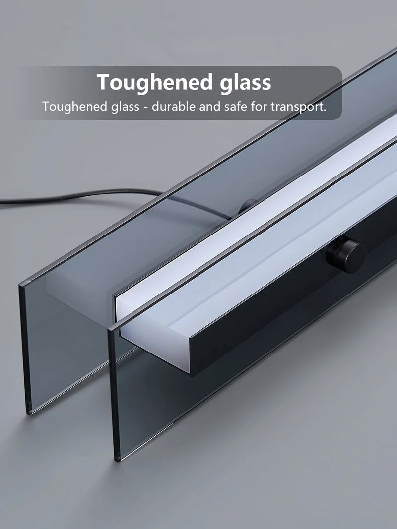 Nordic Black Glass Chandelier — Dining Room Statement Light