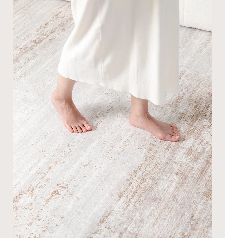 Italian Minimalist Plush Area Rug — Light Luxury