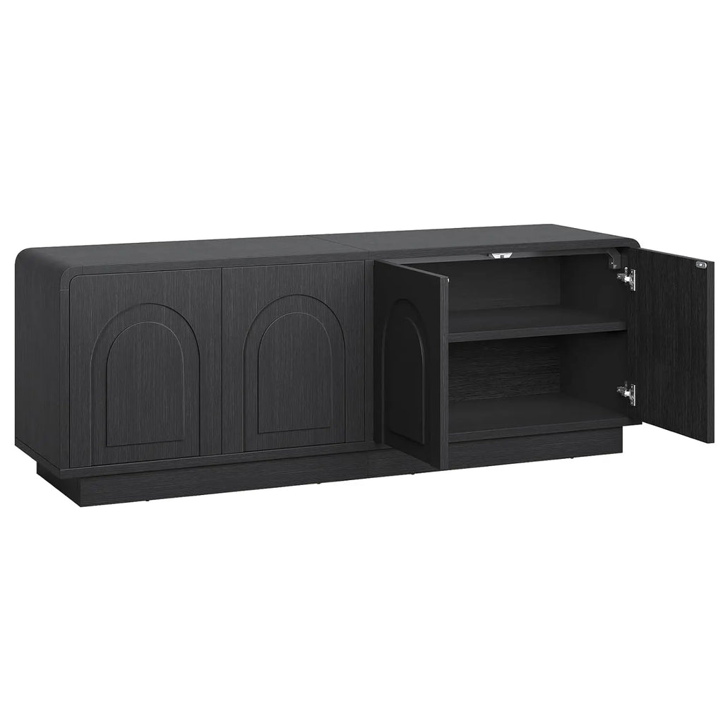 Mid-Century Arched TV Stand — 63"