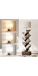 69" Tall Bookcase with Storage Doors — 6-Shelf Display Shelf