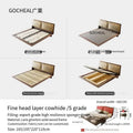 Italian Modern Storage Bed - Hotel Grade White