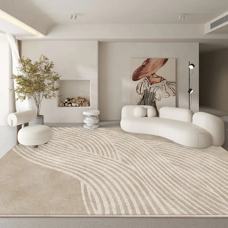American Checkerboard Plush Area Rug — Retro Style — main product view