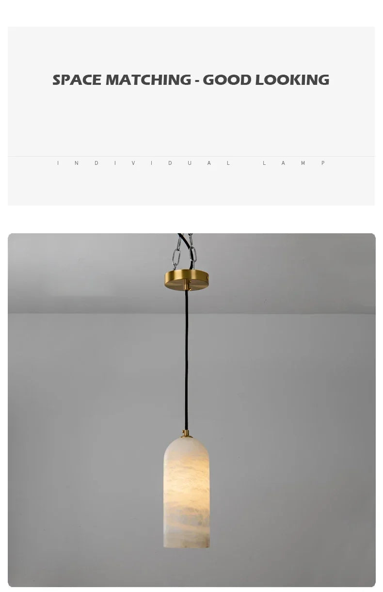 Minimalist Marble Pendant Light E14 Indoor Bedside Lamp Nordic Bar Counter Pandant Lights LED Dining Room Home Decor Chandelier — image 11