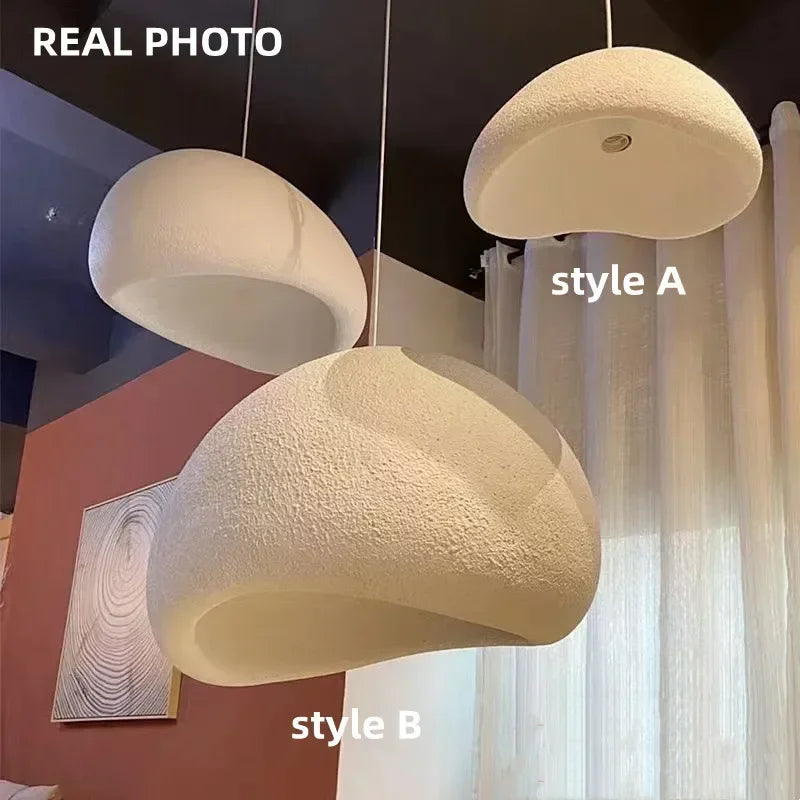 Designer Wabi-sabi Style Chandelier Cream Style Clothing Store Model Room  Restaurant Hotel Loft Villa Shop Lamp — detail view