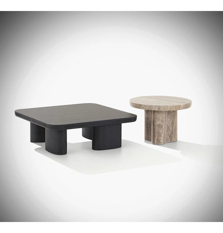 Wabi-Sabi Side Table - Italian Minimalist