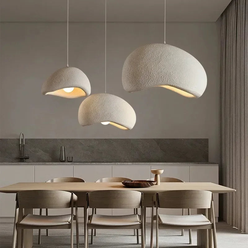 Designer Wabi-sabi Style Chandelier Cream Style Clothing Store Model Room  Restaurant Hotel Loft Villa Shop Lamp — alternate view