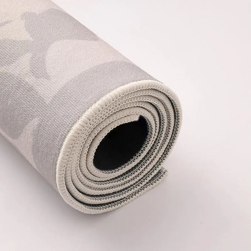 Beige Modern Area Rug — Soft Anti-Slip