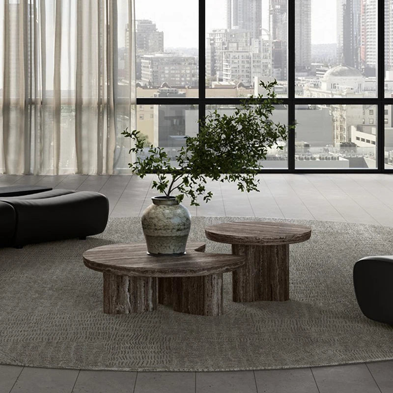 Wabi-Sabi Side Table - Italian Minimalist