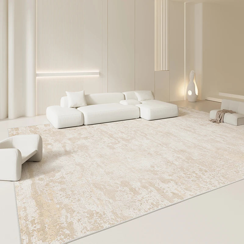 Italian Minimalist Plush Area Rug — Light Luxury
