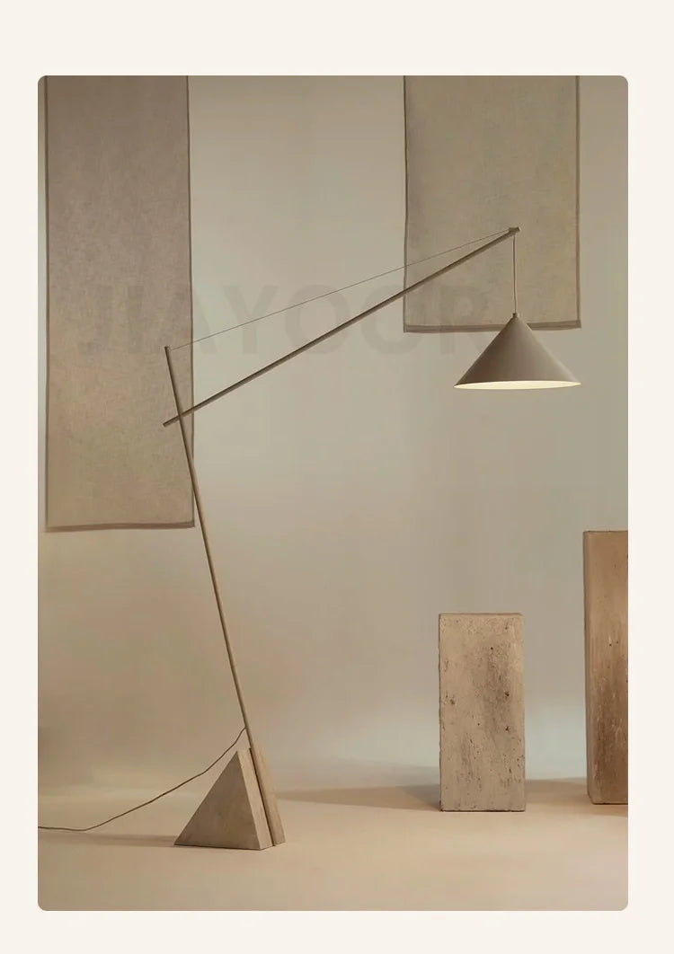 French Marble Floor Lamp — Nordic Modern Standing Light