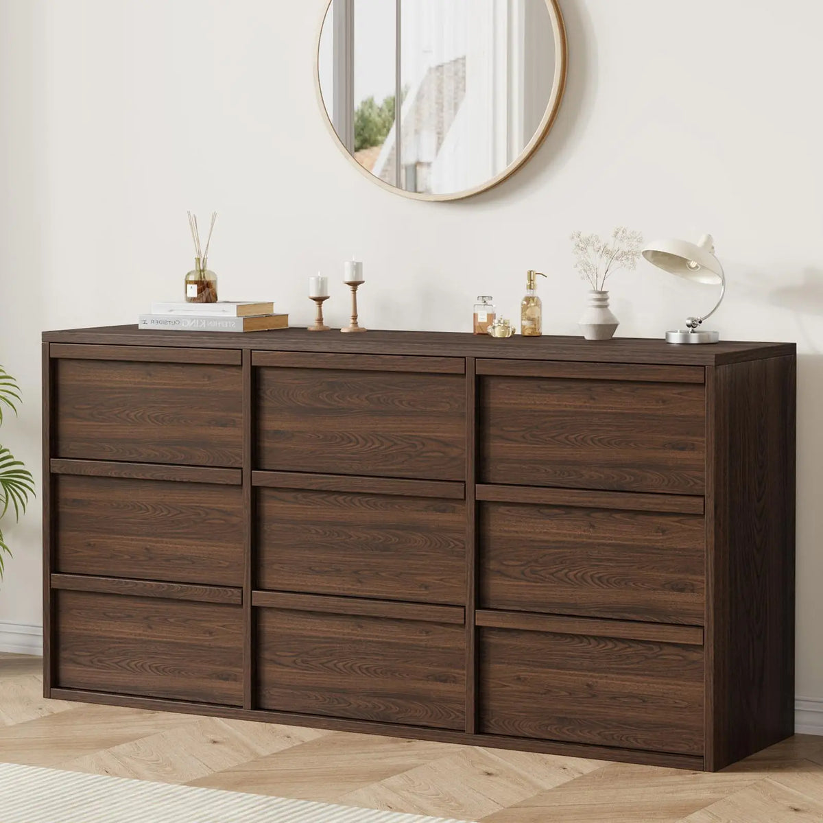 9-Drawer Wide Dresser — 59"
