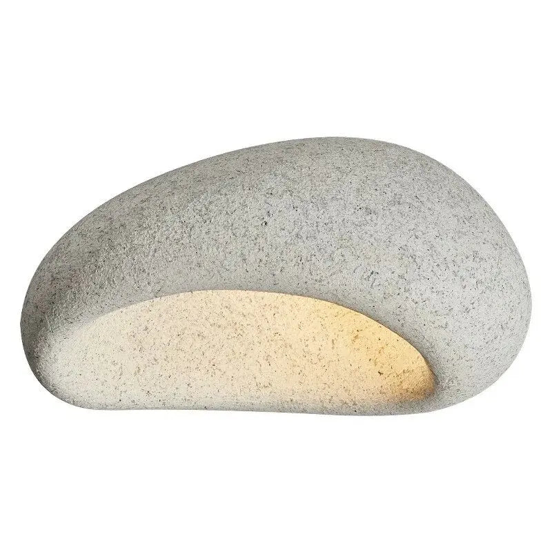 Sculptural Wabi-Sabi Ceiling Light — Organic Modern Pendant