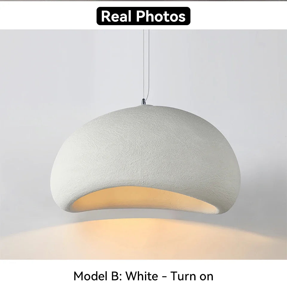 Designer Wabi-sabi Style Chandelier Cream Style Clothing Store Model Room  Restaurant Hotel Loft Villa Shop Lamp — image 18