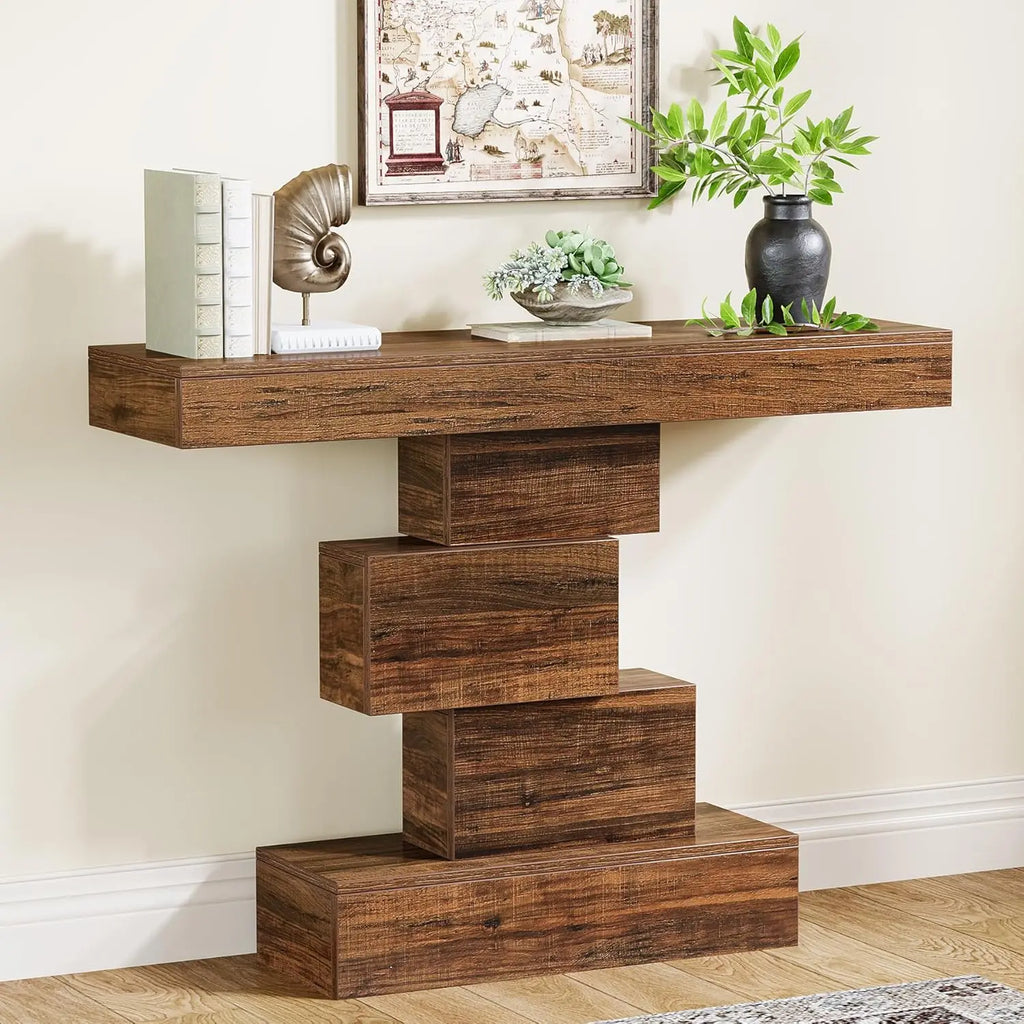 Tribesigns 42.5" Farmhouse Console Table — Entryway Accent Table