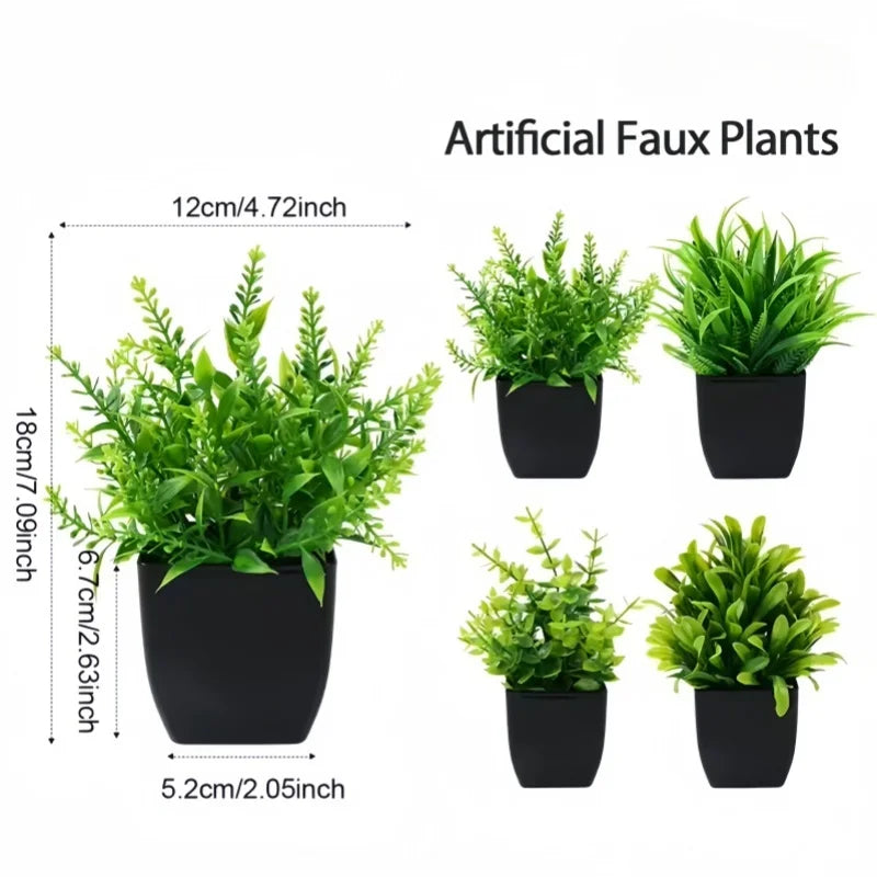 1pc Artificial Green Plants, Home Greening, Outdoor Gardens, Office Decoration, Birthday, Wedding and Party Scene Decorations — alternate angle