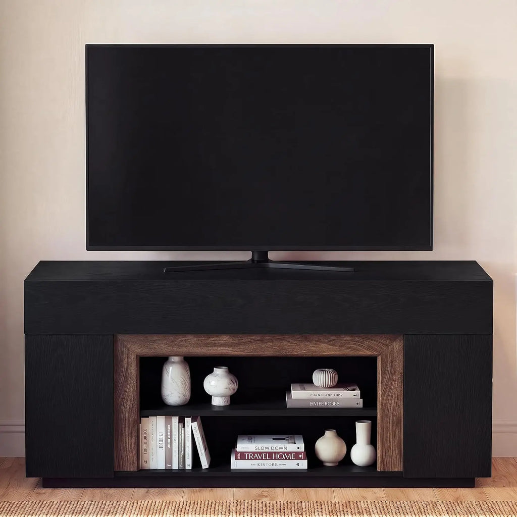 Modern Media Console TV Stand — 70"