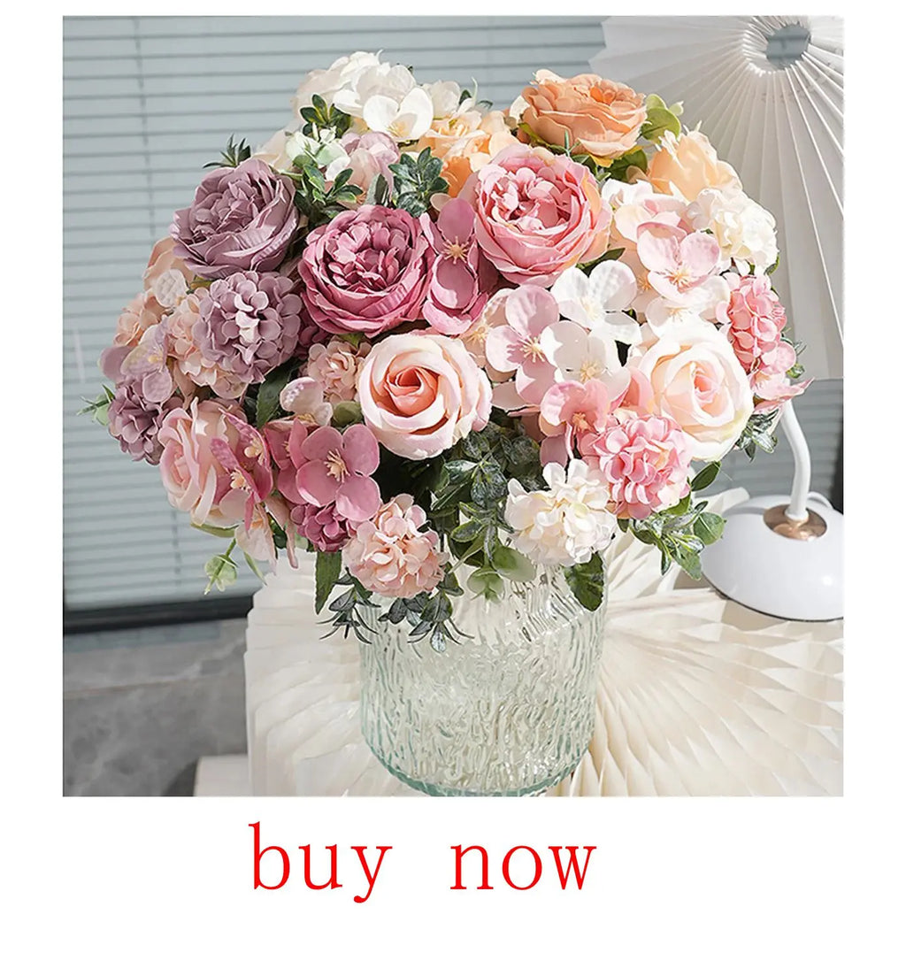 Faux Eucalyptus Leaf Stems — 10 or 20-Piece Bundle