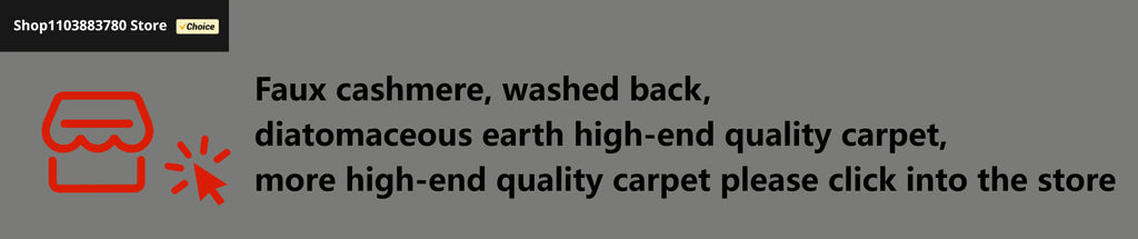 Cream Winter Warm Area Rug — Non-Slip Washable — usage view