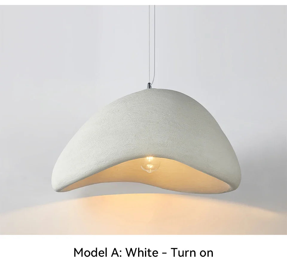 Designer Wabi-sabi Style Chandelier Cream Style Clothing Store Model Room  Restaurant Hotel Loft Villa Shop Lamp — image 19
