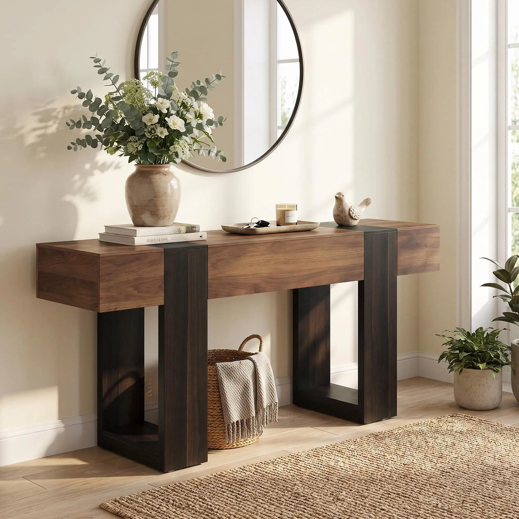 Entryway console table — product detail view