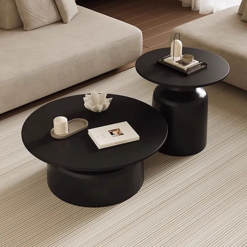 Nordic Oak Coffee Table - Minimalist with Storage
