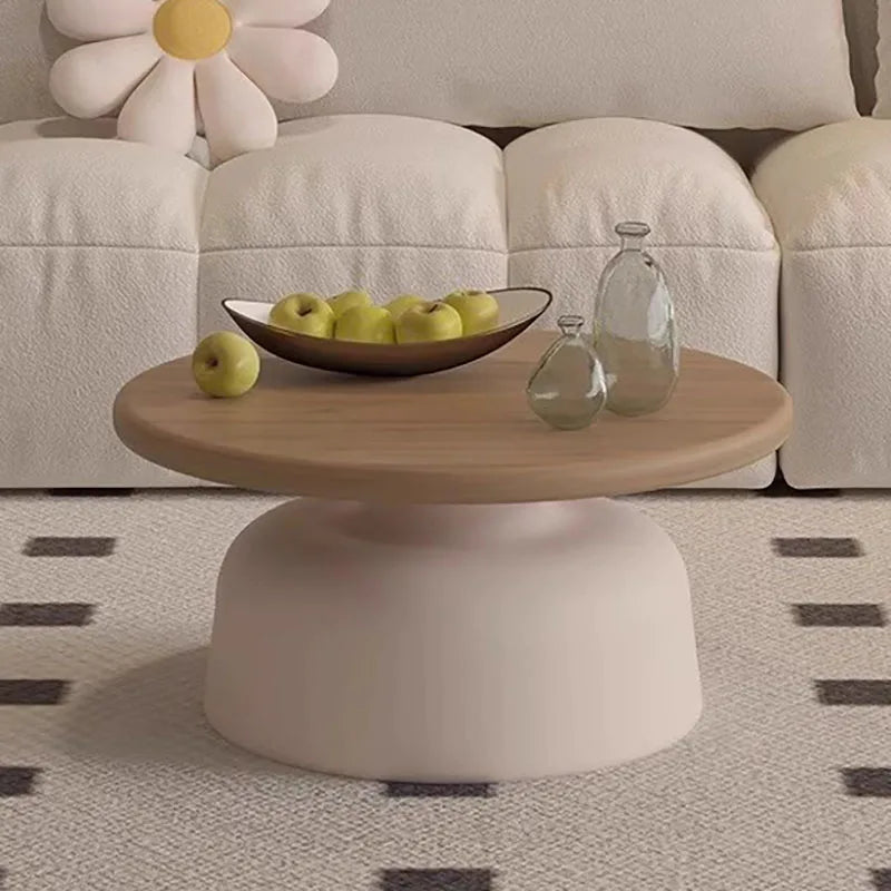 Nordic Oak Coffee Table - Minimalist with Storage